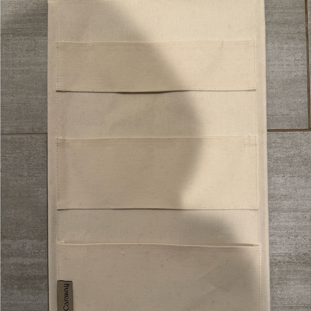 Chunai Beige Hanging Closet Organizer